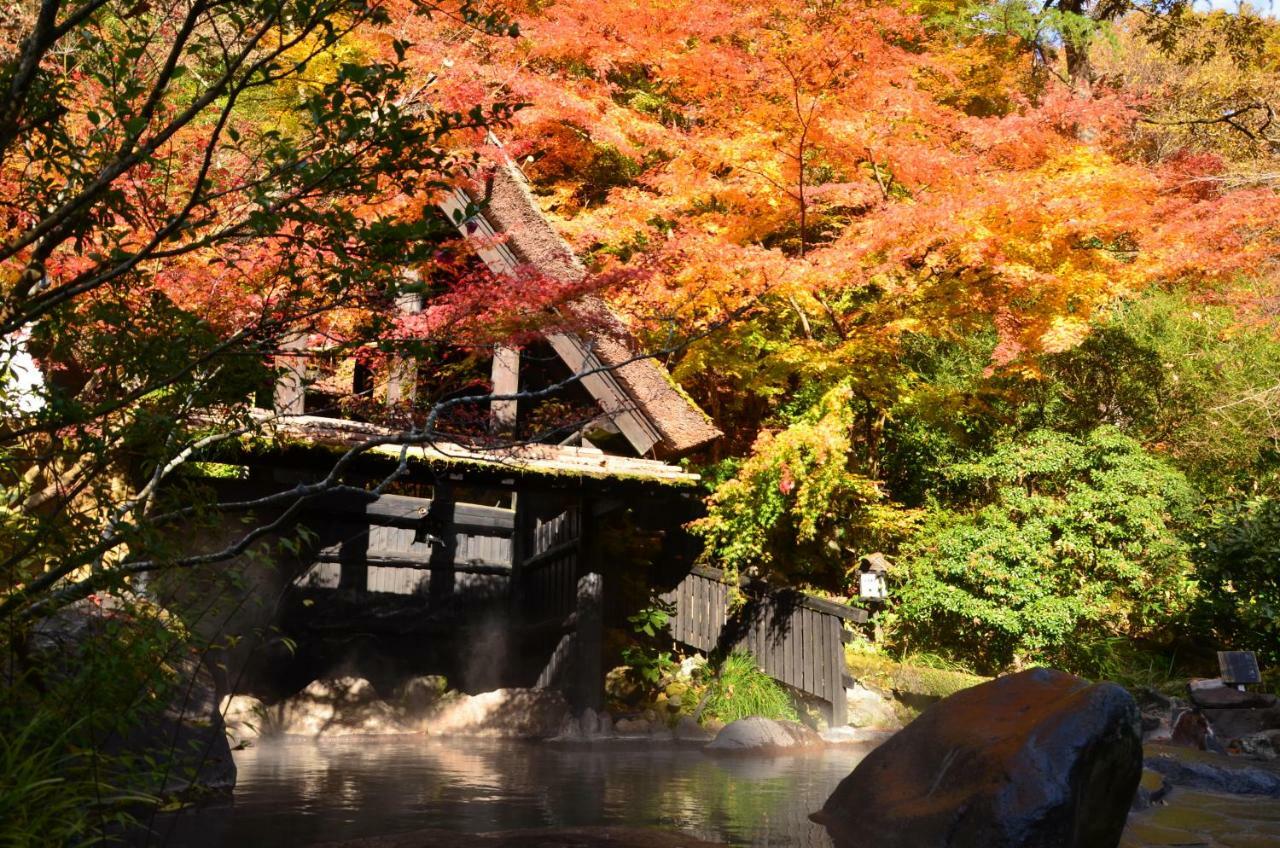 Kurokawa Onsen Oku No Yu Hotel Минамиогуни Екстериор снимка